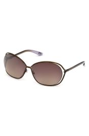 Tom Ford Carla round frame sunglasses at Nordstrom