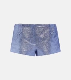 Tom Ford Iridescent sable shorts at Mytheresa