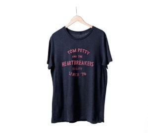 Tom Petty and the Heartbreakers Quality Since 76 T shirt at Tom Petty Store