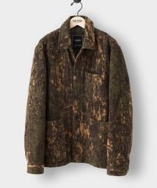 Tom Snyder Italian Wool Chore Coat in Abstract Camo at Todd Snyder