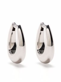 Tom Wood Liz Hoop Earrings Silver at Farfetch