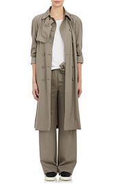 Tomas Maier Gabardine Double-Breasted Trench Coat at Barneys