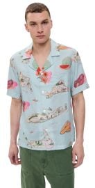 Tombolo Island Hopping Shirt Blue XL at Shopbop