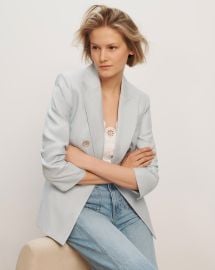 Tomi Dickey Jacket in River Mist | Veronica Beard at Veronica Beard