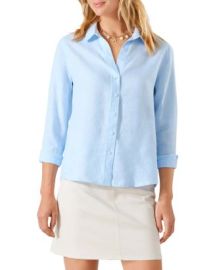 Tommy Bahama Coastalina Linen Button Front Shirt Bloomingdales at Bloomingdales