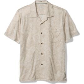 Tommy Bahama Vista Mar Leaf it to Me Short Sleeve Camp Shirt at Nordstrom