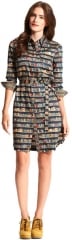 Tommy Hilfiger Book Print Shirtdress at Macys