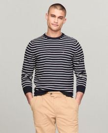 Tommy Hilfiger Mens Essential Solid Crew Neck Sweater - Macys at Macys