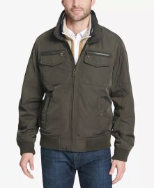 Tommy Hilfiger Mens Four-Pocket Filled Performance Bomber Jacket Reviews - Coats Jackets - Men - Macys at Macys