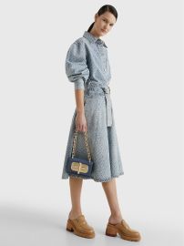 Tommy Hilfiger Monogram Denim Dress at Tommy Hilfiger