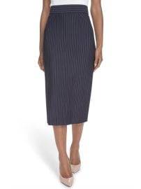 Tommy Hilfiger Pinstriped Midi Skirt at Saks Off 5th