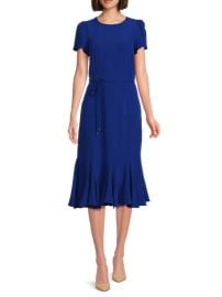 Tommy Hilfiger Ruffle Midi Dress at Saks Off 5th