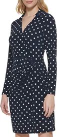 Tommy Hilfiger Women39s Harbor View Dot Jersey Dress at Womens Clothing store at Amazon