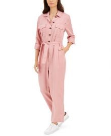 Tommy Jeans Utility Jumpsuit   Reviews - Jeans - Women - Macy s at Macys