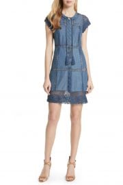 Tona Patchwork Chambray Dress at Nordstrom Rack