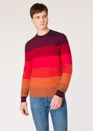 Tonal Stripe Sweater at Paul Smith