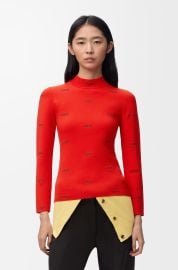 Top in viscose blend Red - LOEWE USA Official Website at Loewe