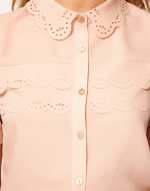 Top with laser cut collar like Maggies at Asos