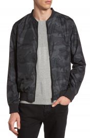 Topman Camo Print Bomber Jacket at Nordstrom