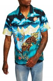 Topman Foo Dog Classic Fit Shirt at Nordstrom