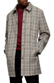 Topman Plaid Coat   Nordstrom at Nordstrom