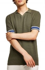 Topman Revere Collar Polo at Nordstrom