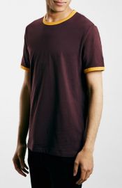 Topman Slim Fit Ringer T-Shirt at Nordstrom