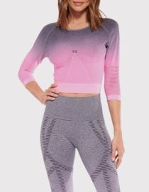 Tops) IFCHIC.COM at Electric Yoga Lexi Long Sleeve Crop Top (Activewear