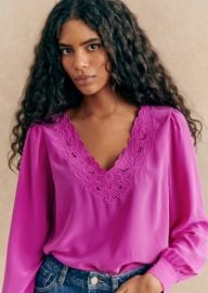 Tops Tops t-shirts blouses amp shirts Womenswear Szane at Sezane