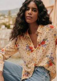 Tops Tops t-shirts blouses amp shirts Womenswear Szane at Sezane