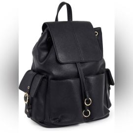 Topshop Bags Topshop Bella Faux Leather Backpack Poshmark at Poshmark