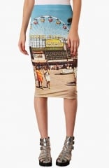 Topshop Big Wheel Tube Skirt at Nordstrom