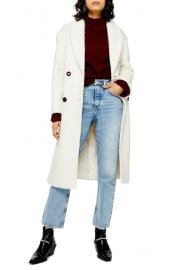 Topshop Boucle Coat at Nordstrom