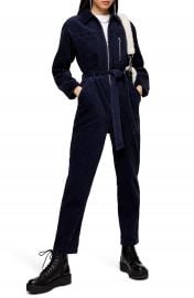 Topshop Corduroy Zip Boilersuit   Nordstrom at Nordstrom