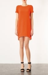 Topshop Crepe Shift Dress at Nordstrom