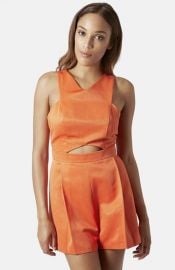 Topshop Cutout Romper at Nordstrom