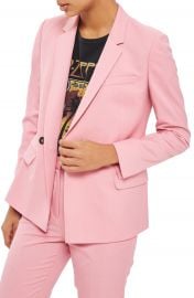 Topshop Double Breasted Suit Jacket at Nordstrom