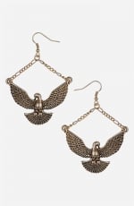 Topshop Eagle Drop earrings at Nordstrom