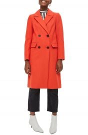 Topshop Editors Double Breasted Coat at Nordstrom