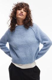 Topshop Exposed Seam Sweater at Nordstrom