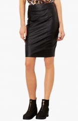 Topshop Faux Leather Pencil Skirt at Nordstrom