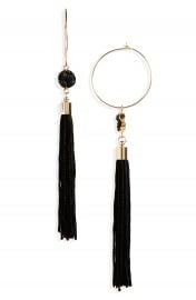 Topshop Hoop Tassel Earrings at Nordstrom