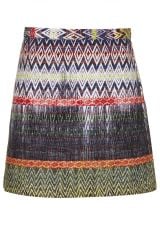 Topshop Ikat Patterned Skirt at Nordstrom