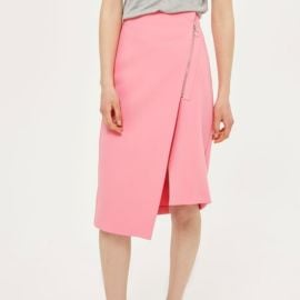 Topshop Skirts Topshop Asymmetric Midi Skirt Poshmark at Poshmark