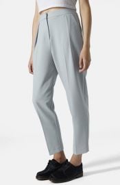 Topshop Straight Leg Crop Pants at Nordstrom