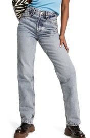 Topshop Straight Leg Dad Jeans at Nordstrom