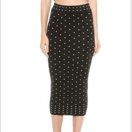 Torn by Ronny Kobo Polka Dot Print Skirt at Poshmark