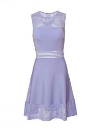 Torn by Ronny Kobo Sleeveless Open Stitch Flare Dress at Scoop NYC