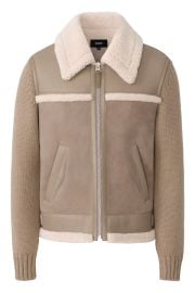 Torrian Genuine Shearling & Leather Jacket at Nordstrom