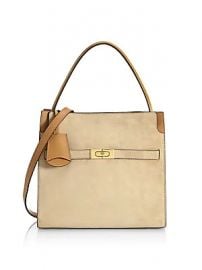 Tory Burch - Small Lee Radziwill Leather Satchel at Saks Fifth Avenue